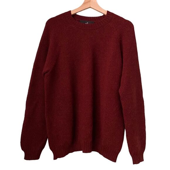 Peruvian Connection Crewneck Knit Sweater 100% Alpaca Made in Peru Size Medium - Picture 1 of 6
